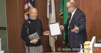 'An example of outstanding citizenship': Longtime community volunteer honored in Wheeling