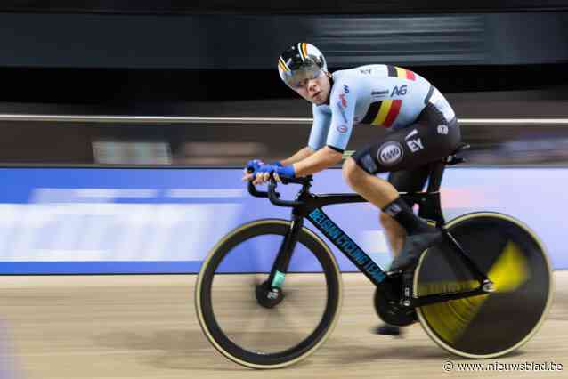 Robbe Ghys vervangt zieke Fabio Van Den Bossche in de puntenkoers, Jules Hesters tuimelt naast het podium: “Hopelijk komt de ploegkoers niet in het gedrang”
