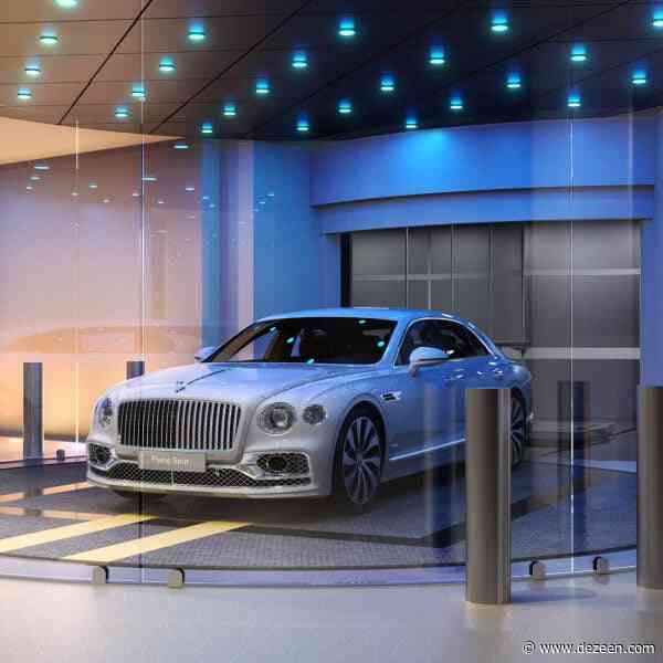 Car lift allows residents to drive into all apartments in Bentley's Miami Beach skyscraper