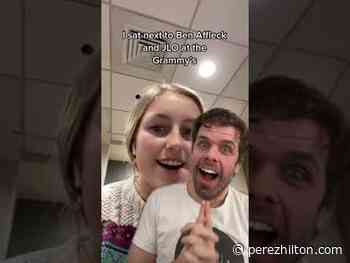 This Seat-filler Sat Next To Ben Affleck & Jennifer Lopez At The Grammys!!! And She Claims...