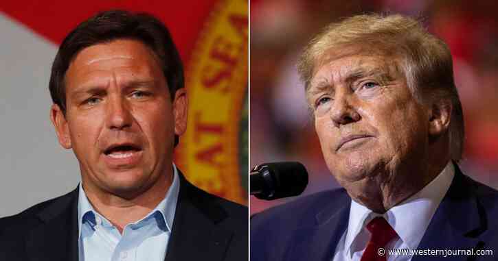 DeSantis Responds After Trump Promotes Allegations That He 'Groomed' Teen Girls