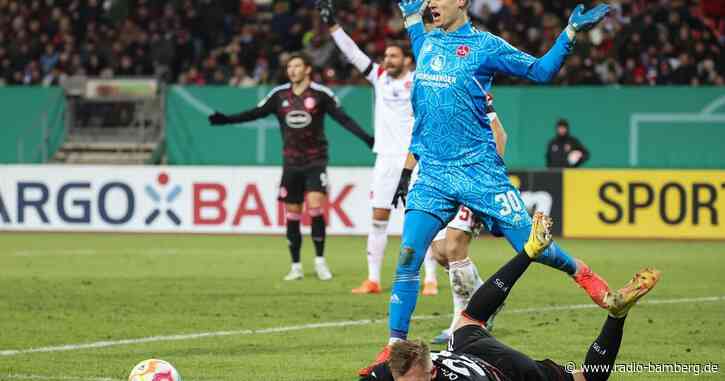 Sieg vom Punkt: Nürnberg dreht Achtelfinale gegen Düsseldorf