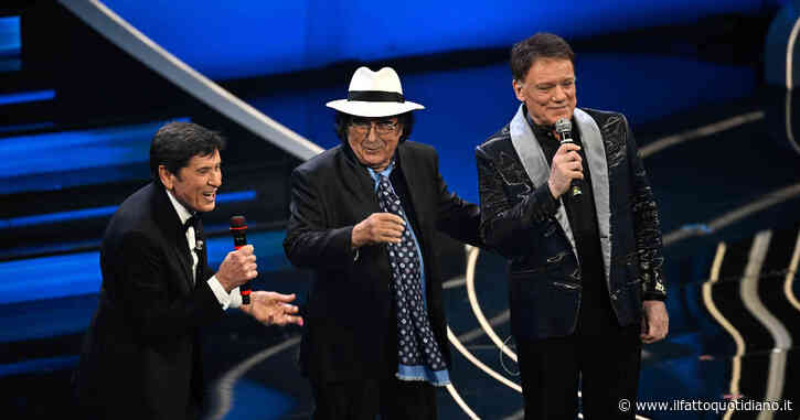 Sanremo 2023, la diretta della seconda serata: Massimo Ranieri si commuove col medley del trio, Gianni Morandi entra con la scopa in mano – FOTO