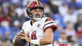 Commanders' Howell to start offseason as QB1