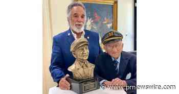 NUREMBERG PROSECUTOR BENJAMIN FERENCZ MEMORIALIZED WITH BRONZE BUST