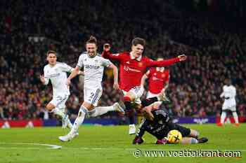 Manchester United zet scheve situatie recht, maar pakt slechts één punt tegen Leeds United