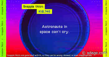 Snapple is using ChatGPT to generate bottlecap facts