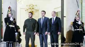 Selenskyj fordert bei Treffen mit Scholz Kampfjets