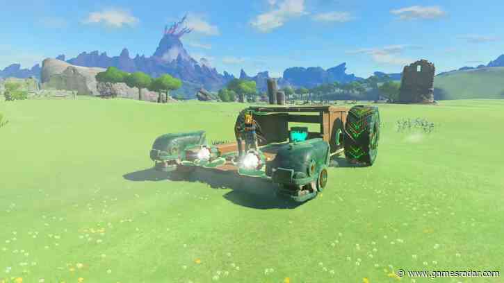 Link drives a car in this new Legend of Zelda: Tears of the Kingdom trailer