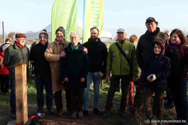 Feestelijke opening voor groene belevingszone