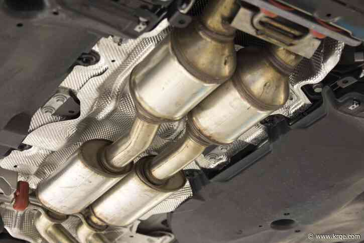 Lawmakers hope to tackle New Mexico's catalytic converter theft issue