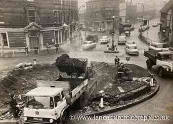 New roundabout created in Blackburn town centre