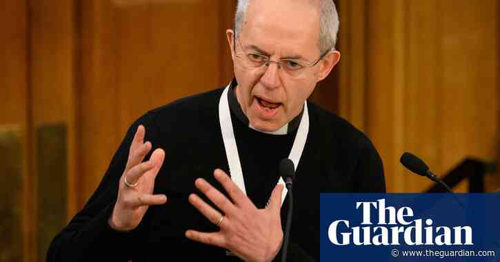 MPs should not influence church on same-sex marriage, says Justin Welby