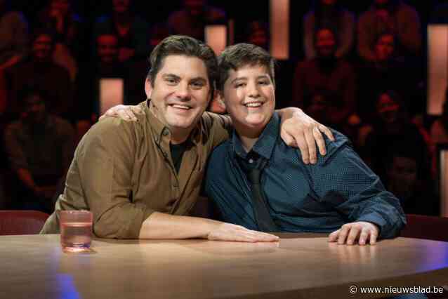 14-jarige Jeroen Meus dolenthousiast bij ontmoeting met bekende naamgenoot: “Die mopjes, daar kan ik wel tegen”