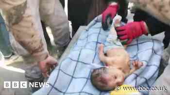 Baby among those rescued days after quake