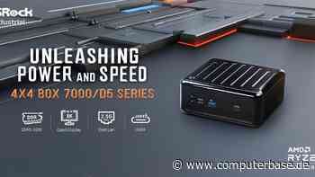 ASRock 4X4 BOX 7000/D5: Kleine Barebones erhalten Ryzen 7x35U mit Rembrandt-R
