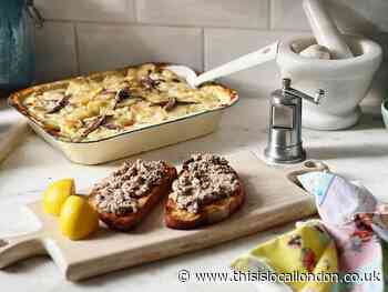 Recipes for tinned fish: Swedish potato bake and sardines on toast