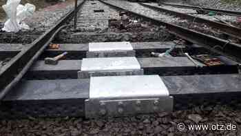 Schienenersatz zwischen Göschwitz und Orlamünde