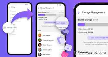 Rakuten Viber Adds Storage-Saving Feature Into the Chat App     - CNET