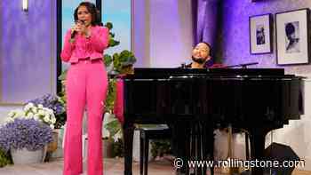 See Jennifer Hudson, John Legend Duet on ‘Bridge Over Troubled Water’ to Mark 100th Episode