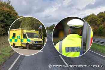 Crash closes A41 between Kings Langley and M25 junction