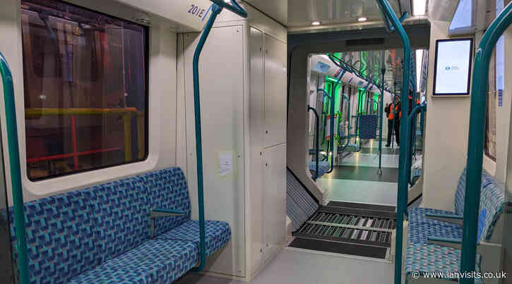 Take a sneak peek inside the DLR’s new trains