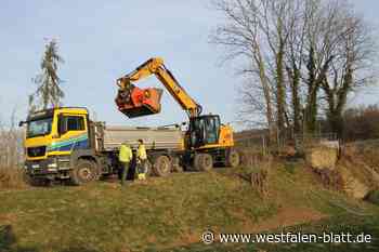 Vlotho: Abriss der Brücke über die Pehlenstraße beginnt