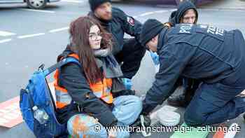 Blockade durch „Letzte Generation“ in Braunschweig beendet