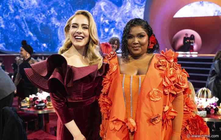 Lizzo video clears up rumours of Adele “walking out” after Harry Styles’ Grammys win
