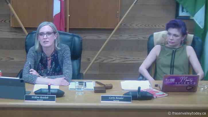 SD33 board chair clashes with former trustee over questions about sexually explicit materials in SD33
