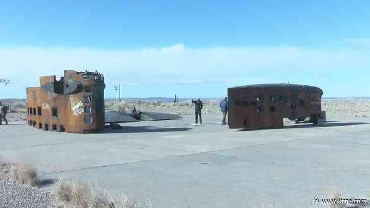 Final piece of USS Albuquerque sail delivered to Albuquerque