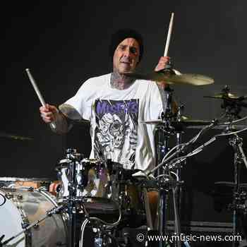 Travis Barker suffers dislocated finger during rehearsals for Blink-182 tour