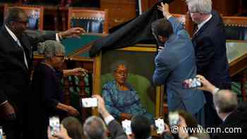 Opal Lee, the 'grandmother of Juneteenth,' becomes second Black American to have portrait hung in Texas statehouse