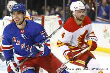 Flames D Andersson hit while riding scooter, is ‘doing well’