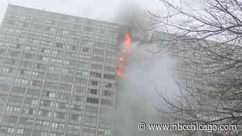 Residents Displaced By Deadly High-Rise Fire on South Side Frustrated They Cannot Enter Their Homes