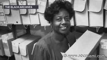 Miami Archivist Dedicated to Preserving South Florida's ‘Rich, Layered' Black History