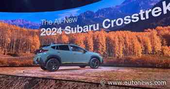 2024 Subaru Crosstrek gets redesign — and an assist from U.S. factory
