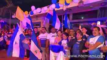 ‘We Stand Up With Nicaragua': Hundreds in Little Havana Show Support for Freed Political Prisoners