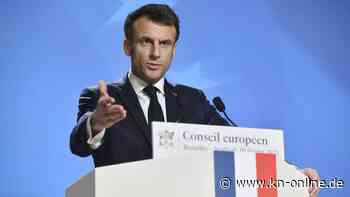 Macron über Kampfjet-Lieferung an Ukraine: „Auf keinen Fall in den kommenden Wochen“