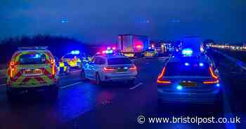 M5 multi-vehicle crash near Bristol sparks major emergency response