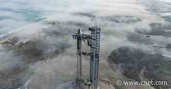 SpaceX Fires Up Almost All Engines on Its Mega Starship Rocket in Key Test     - CNET