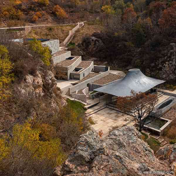 Atelier Deshaus completes Buddhist temple alongside Great Wall of China