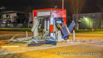 Banken: Politik: Banken sollen ihre Geldautomaten vor Sprengungen schützen