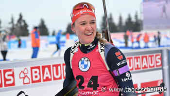 Biathlon-WM: Herrmann-Wick gewinnt Gold im Sprint