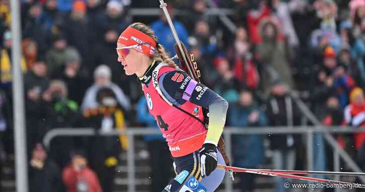 Biathletin Herrmann-Wick holt in Oberhof WM-Gold im Sprint