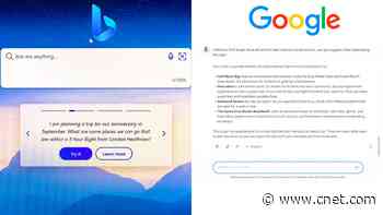 Microsoft Bing vs. Google Bard (Watch the AI Reveals) video     - CNET