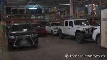 $3.5 million worth of stolen vehicles returned to Canada after being found in shipping containers in Malta