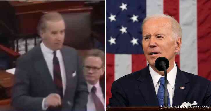 Biden's Bill from 1975 Comes Back to Haunt Him After SOTU - There's Even Video of Him Doubling Down on It