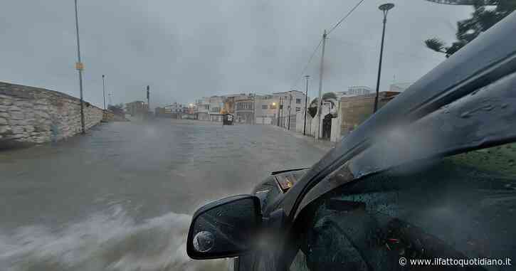 Crisi climatica, nella Sicilia orientale 48 ore di piogge torrenziali e vento gelido: frane, allagamenti e famiglie isolate