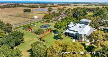 Private oasis in the country on this blue ribbon block